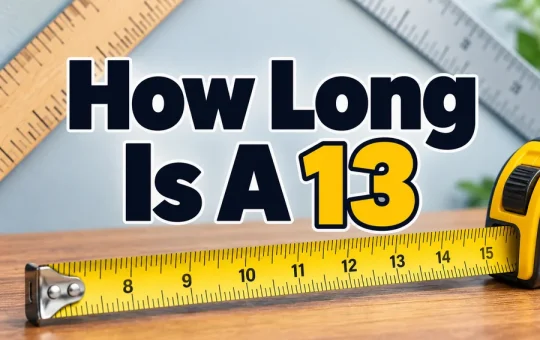 How Long Is A 13