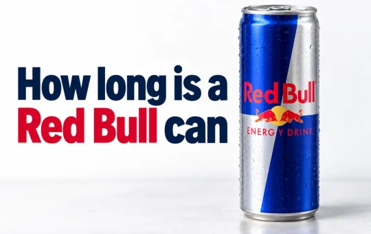 How Long Is A Red Bull Can