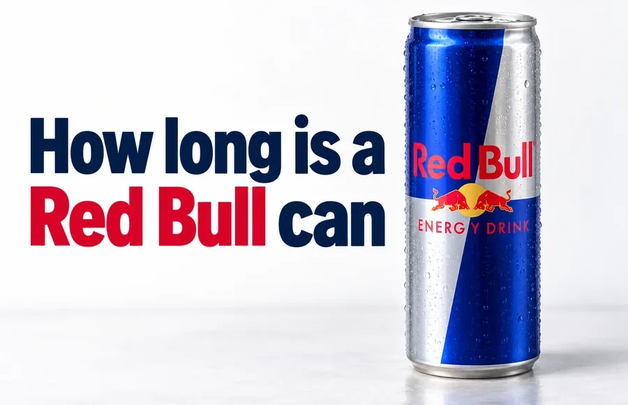 How Long Is A Red Bull Can
