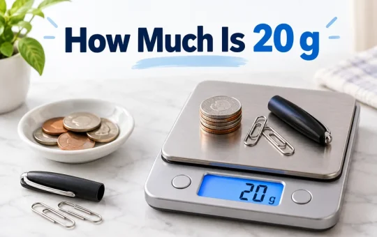 How Much Is 20 g