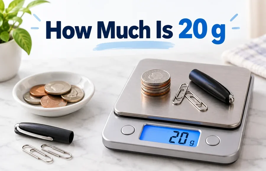 How Much Is 20 g