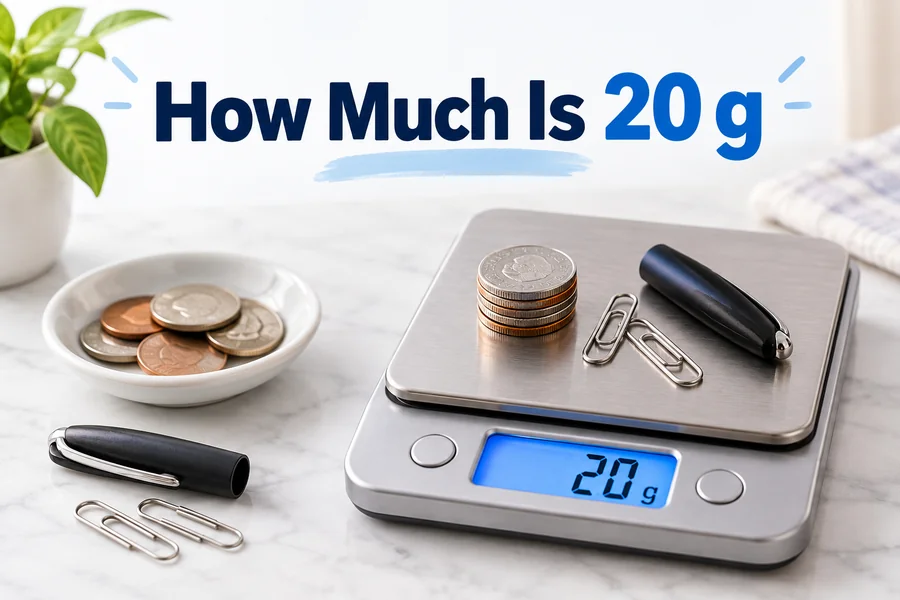 How Much Is 20 g