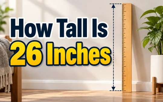 How Tall Is 26 Inches