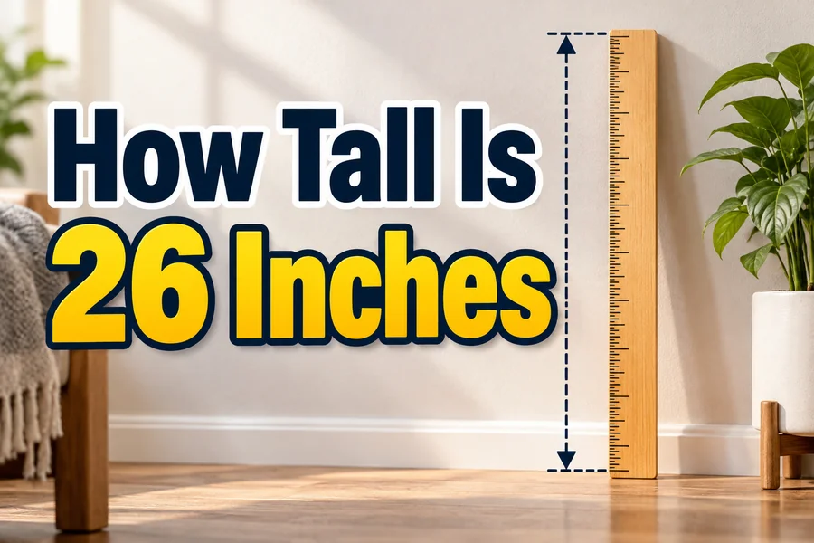 How Tall Is 26 Inches