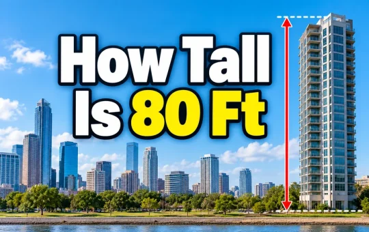 How Tall Is 80 Ft