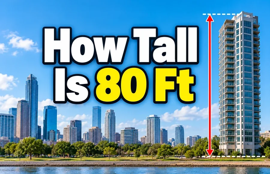 How Tall Is 80 Ft