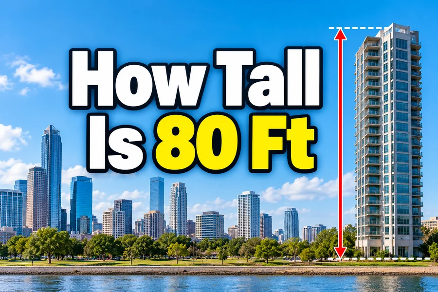 How Tall Is 80 Ft
