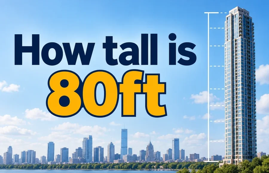 How Tall Is 80ft