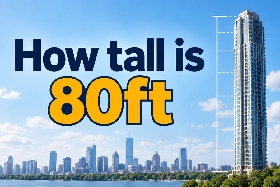 How Tall Is 80ft