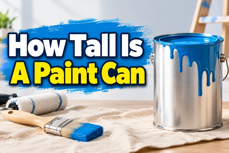How Tall Is A Paint Can