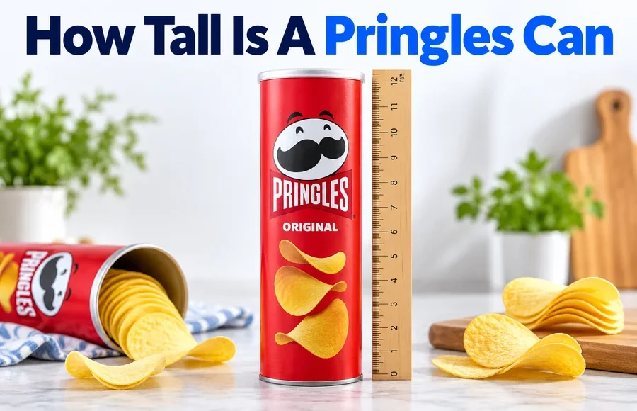 How Tall Is A Pringles Can