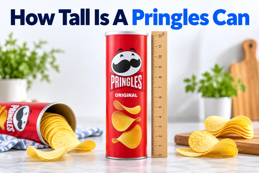 How Tall Is A Pringles Can