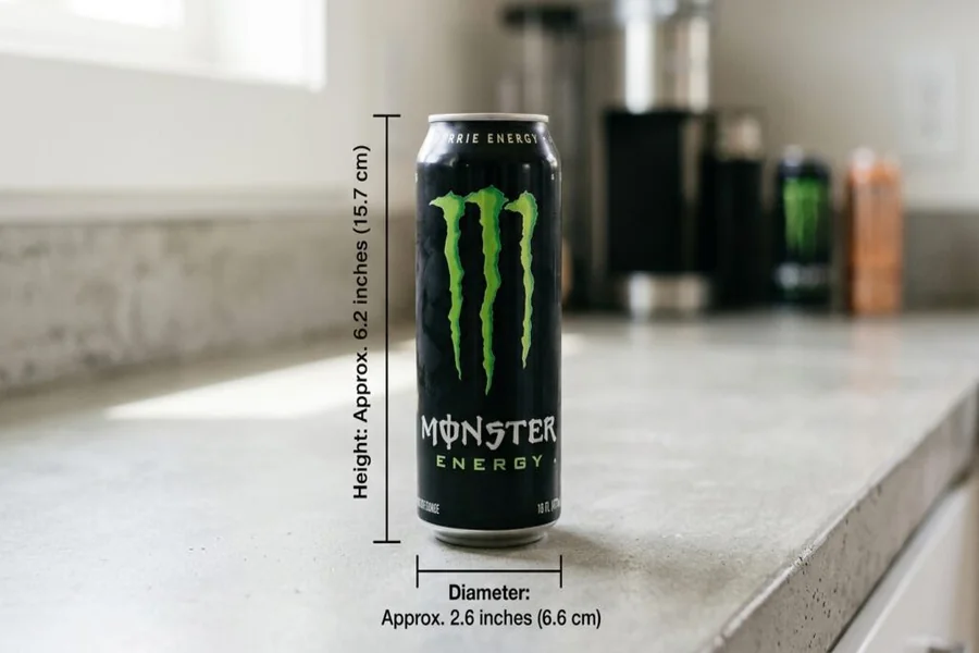 Monster Can Height