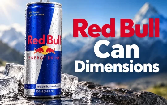 Red Bull Can Dimensions