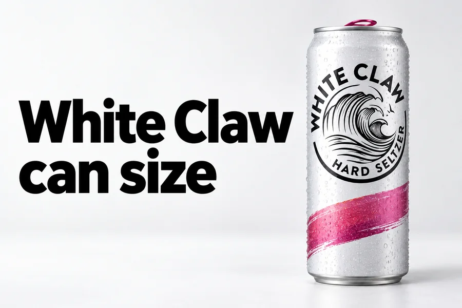 White Claw Can Size